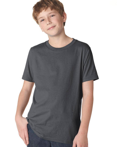 Next Level Youth Boys Cotton Crew | 3310