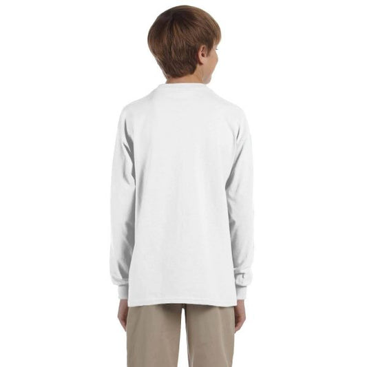 Gildan Youth Ultra Cotton 10 oz./lin. yd. Long-Sleeve T-Shirt | G240B