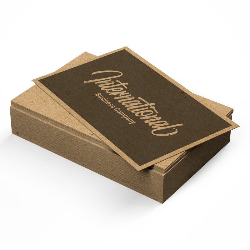 Business Cards Kraft Paper