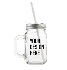 12oz Clear Mason Jar