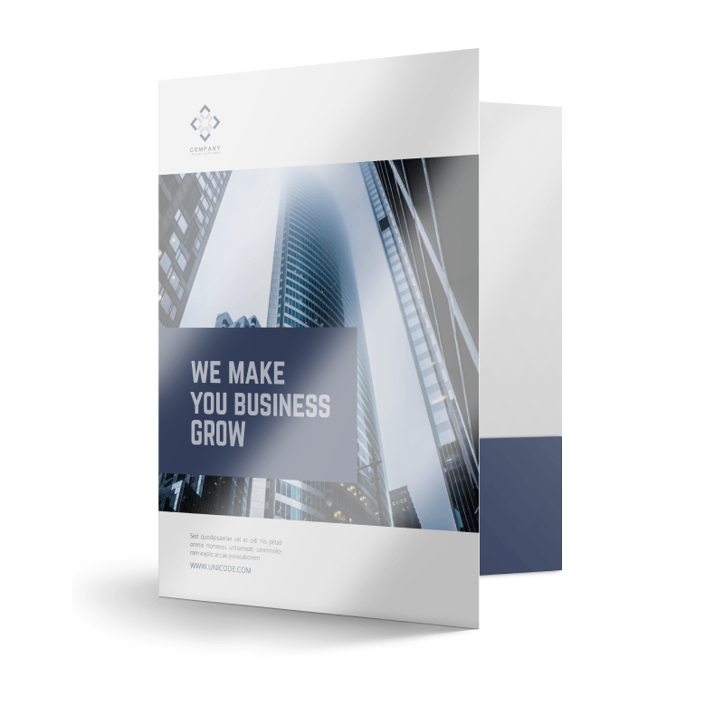 Matte Laminated Folders