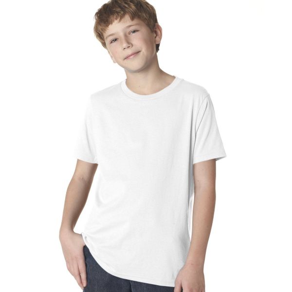 Next Level Youth Boys Cotton Crew | 3310