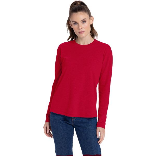 Next Level Apparel Ladies' Relaxed Long Sleeve T-Shirt | 3911NL