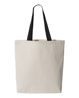 11L Canvas Tote | Q-Tees Q4400