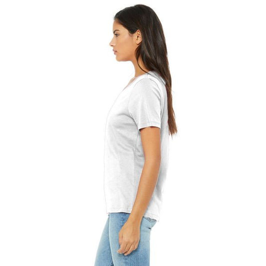 Bella + Canvas Ladies' Relaxed Jersey V-Neck T-Shirt | 6405