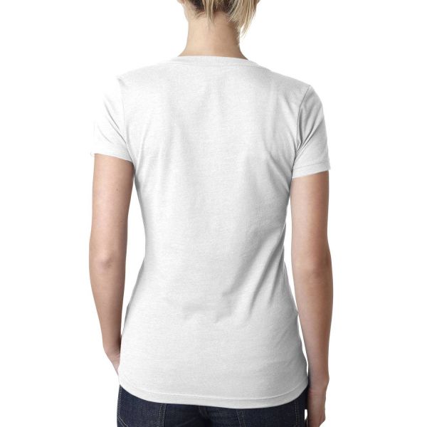 Next Level Ladies' CVC Deep V | 6640