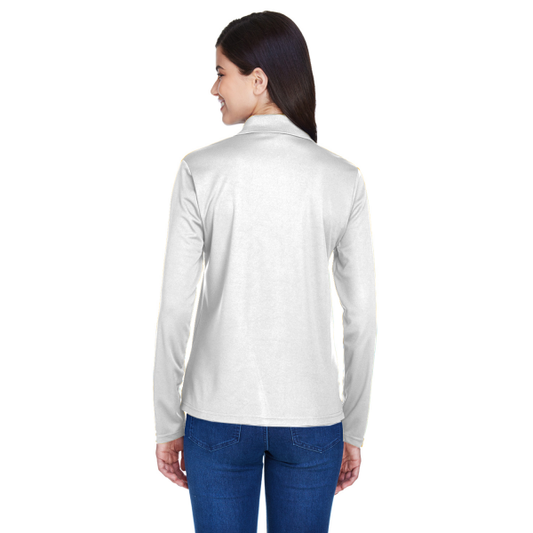 Ladies' Pinnacle Performance Long-Sleeve Piqué Polo