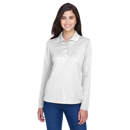 Ladies' Pinnacle Performance Long-Sleeve Piqué Polo