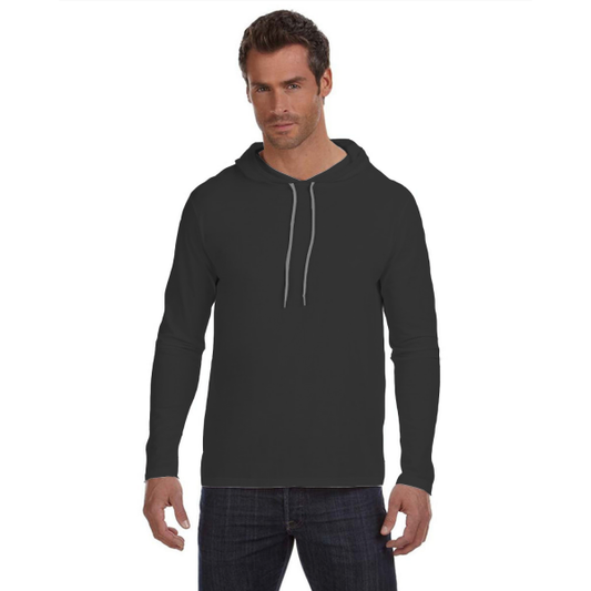 Anvil by Gildan Softstyle® Lightweight Hooded Long Sleeve T-Shirt | 987