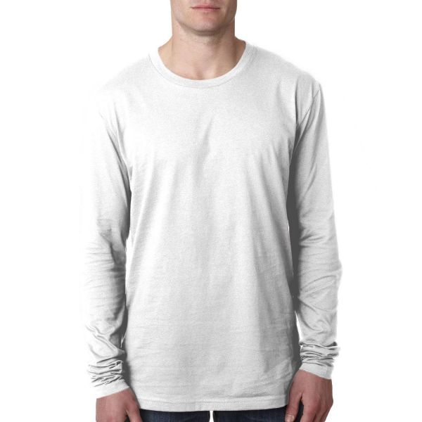 Next Level Men's Cotton Long-Sleeve Crew | N3601