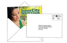Direct Mail Postcard Enveloped & Addressed Postage Included 14pt