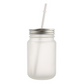 12oz Frosted Mason Jars Glass