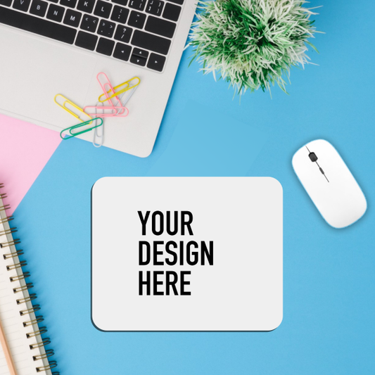 Mouse Pad Polyester Fabric + Rubber Base