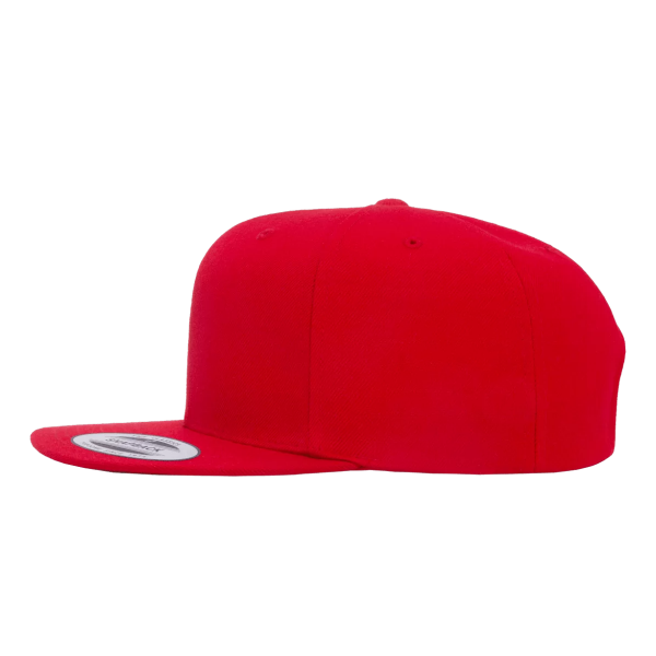 Yupoong 6089 Adult 6-Panel Structured Flat Visor Classic Snapback