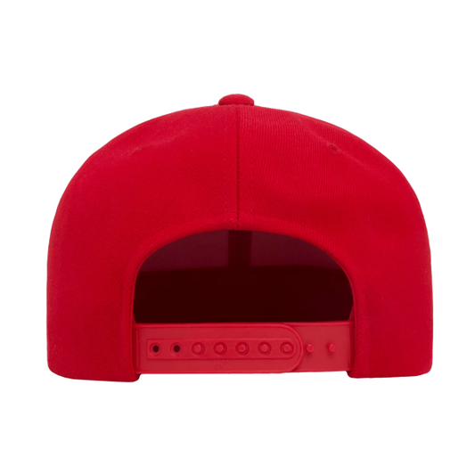 Yupoong 6089 Adult 6-Panel Structured Flat Visor Classic Snapback