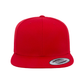 Yupoong 6089 Adult 6-Panel Structured Flat Visor Classic Snapback