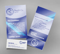 UV (High Gloss) Tear Cards