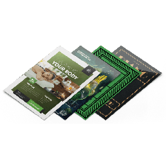 Gloss Text Flyers